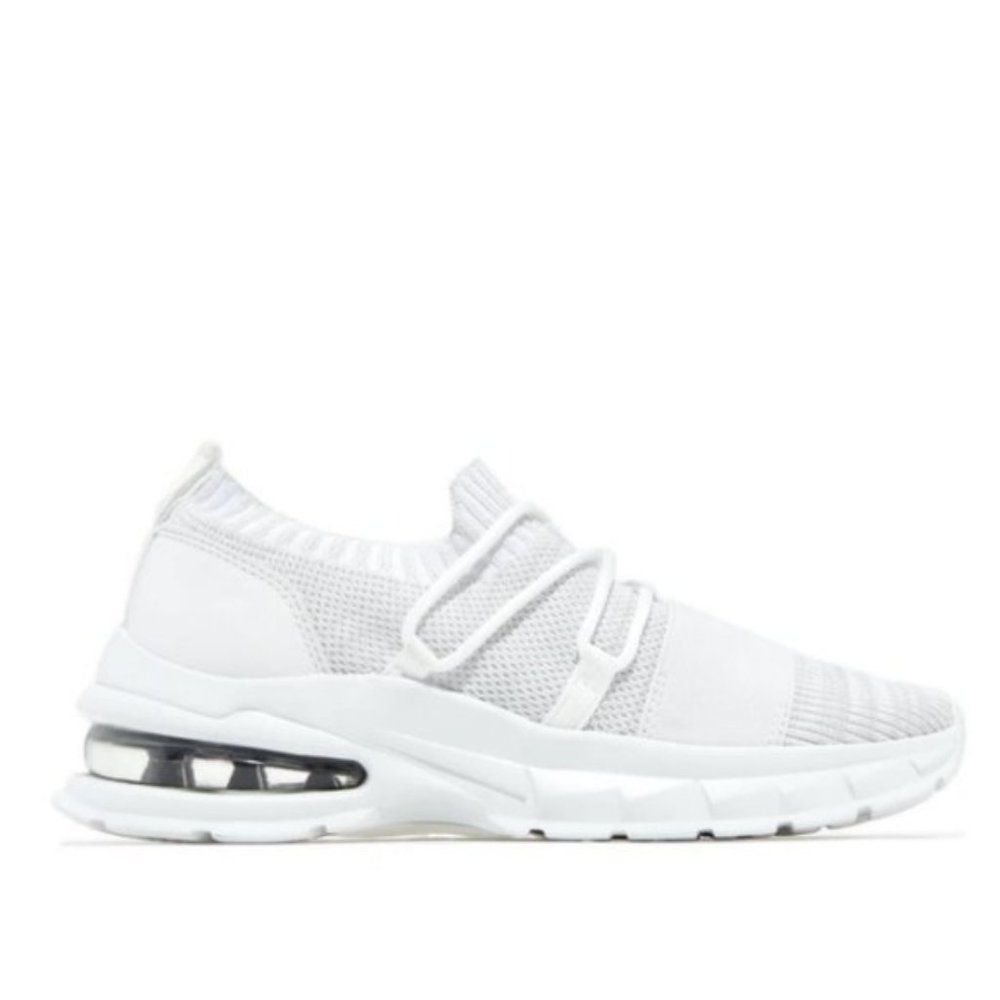 Flyknit Slip On Sneaker in White - Picture 5 of 6